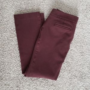 🌵LOFT Burgundy Dress Pants
